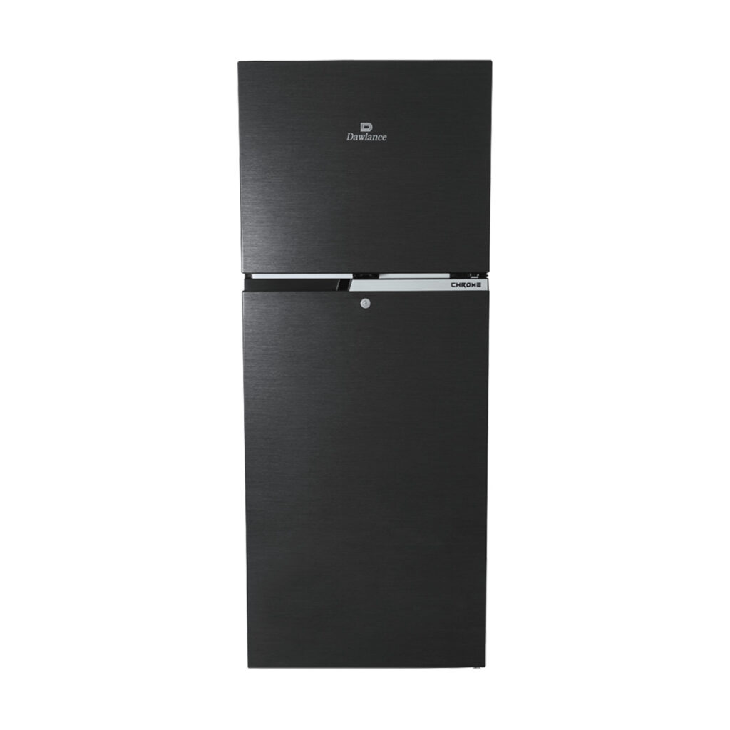 dawlance-refrigerator-9160-chrome-ss-black-color-freeze-point