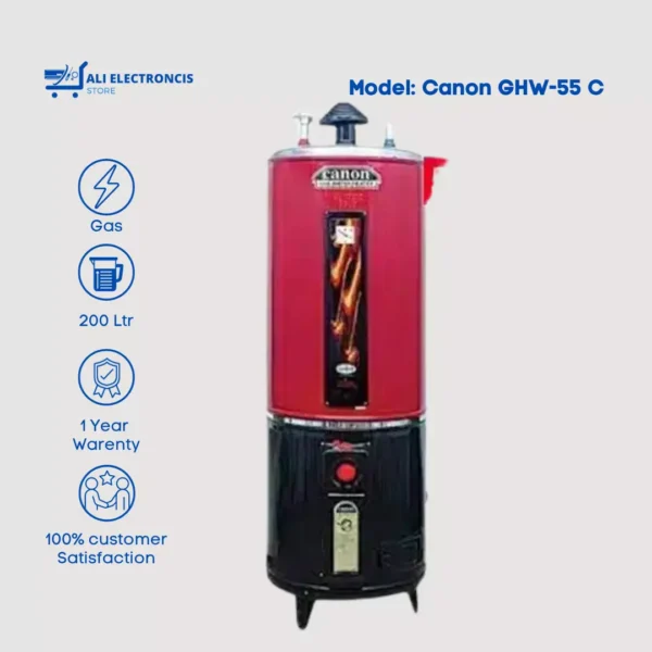 Canon GWH-55 C Classic Gas Conventional Geyser