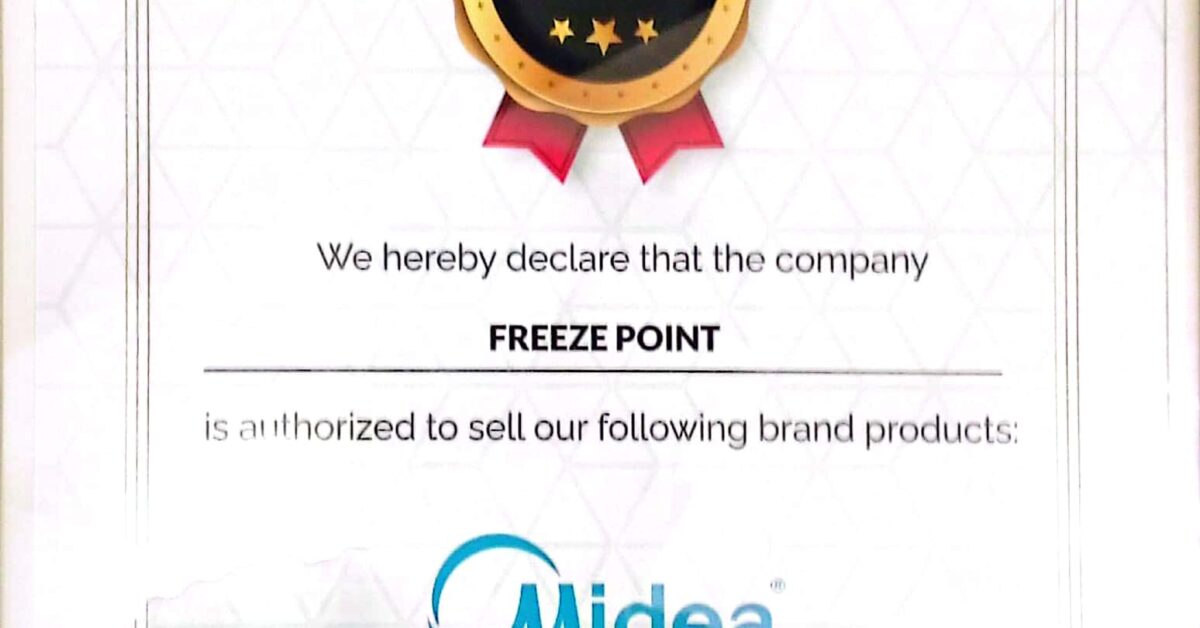 Midea award for Freeze Point