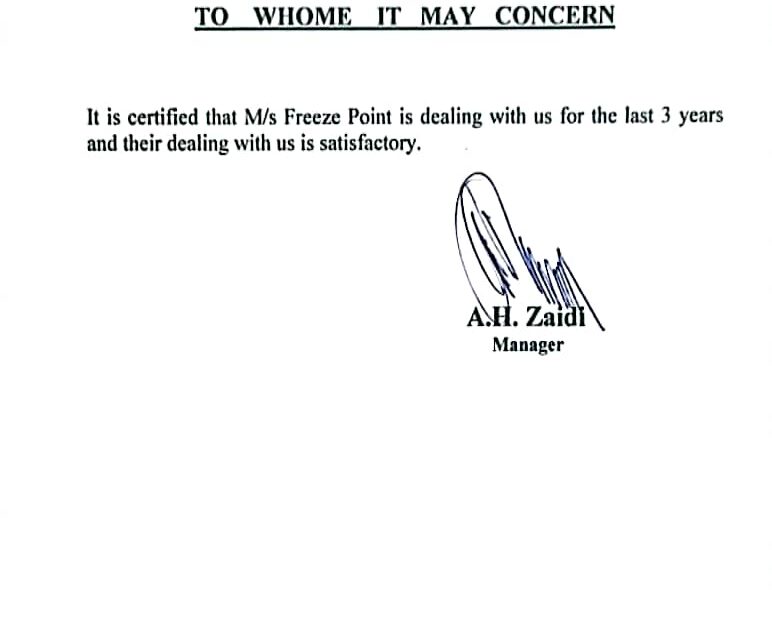 certificate of hvac
