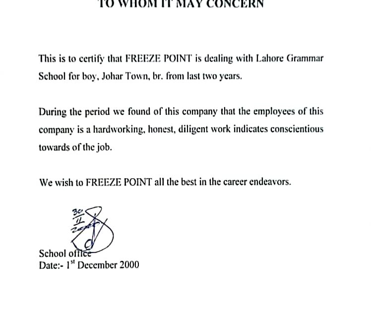 certificate of hvac