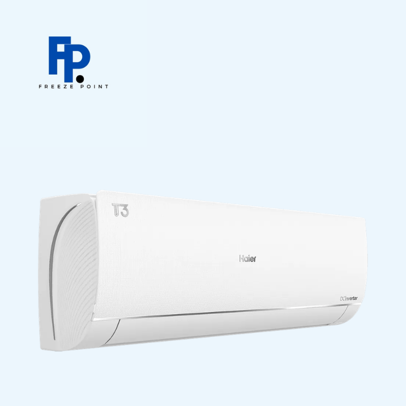 Haier 1 Ton T3 Plus Inverter AC (Ocean White) — Reliable Cooling with a Clean