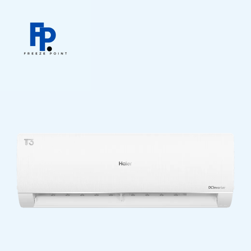 Haier 1 Ton T3 Plus Inverter AC (Ocean White) — Reliable Cooling with a Clean